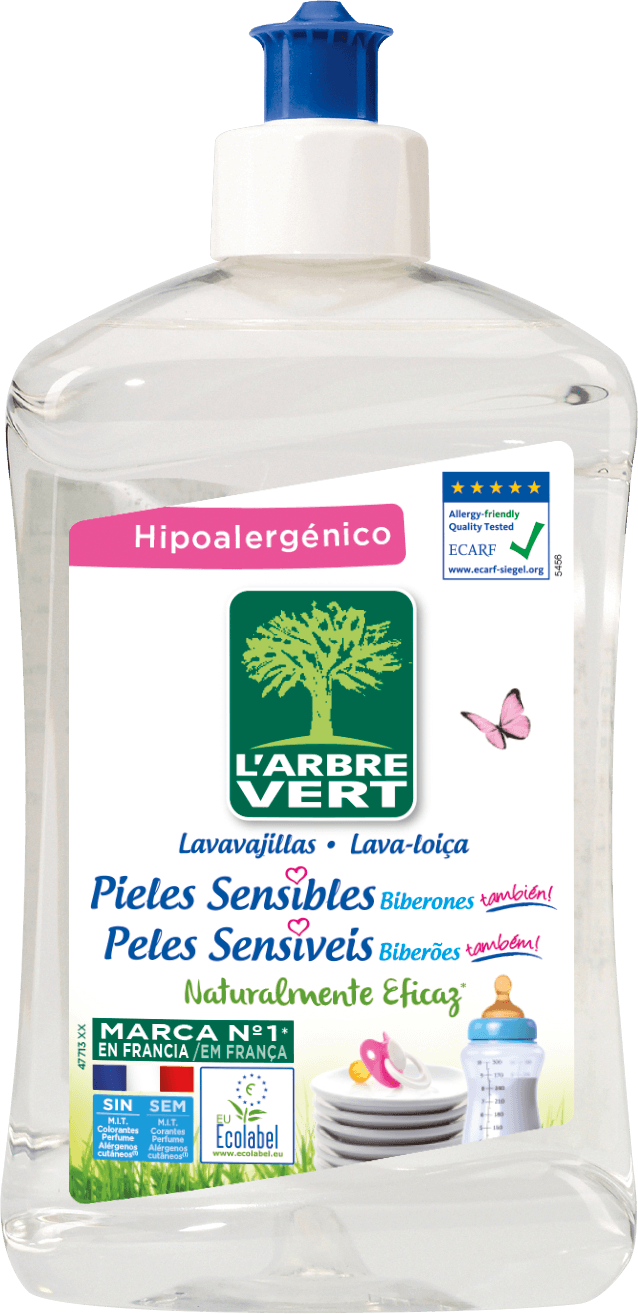 Larbre Vert tekutý čistiaci prostriedok bez vône 500 ml