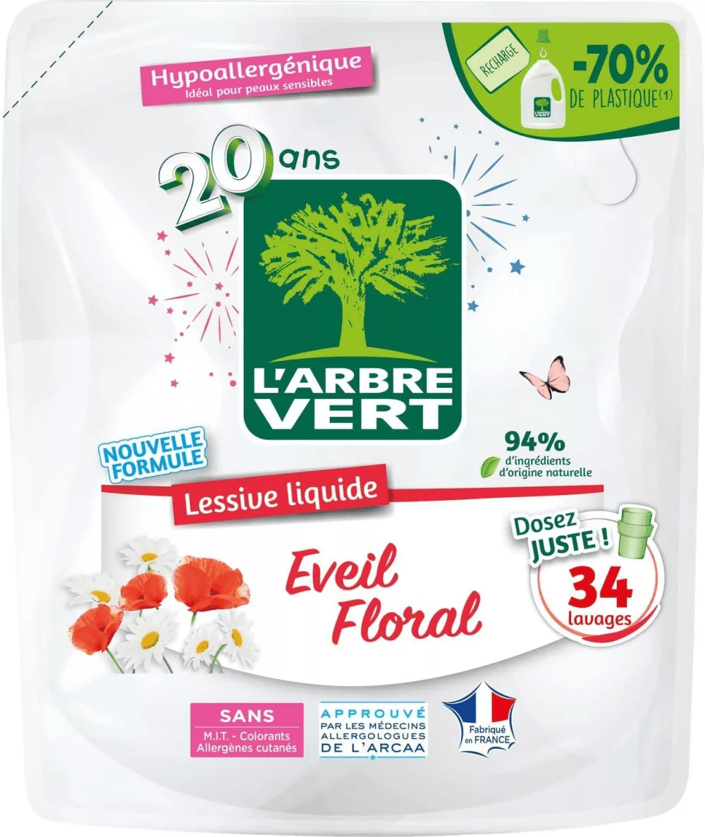 L'Arbre Vert Eko aviváž s vôňou kvetov 1.53L - 93365
