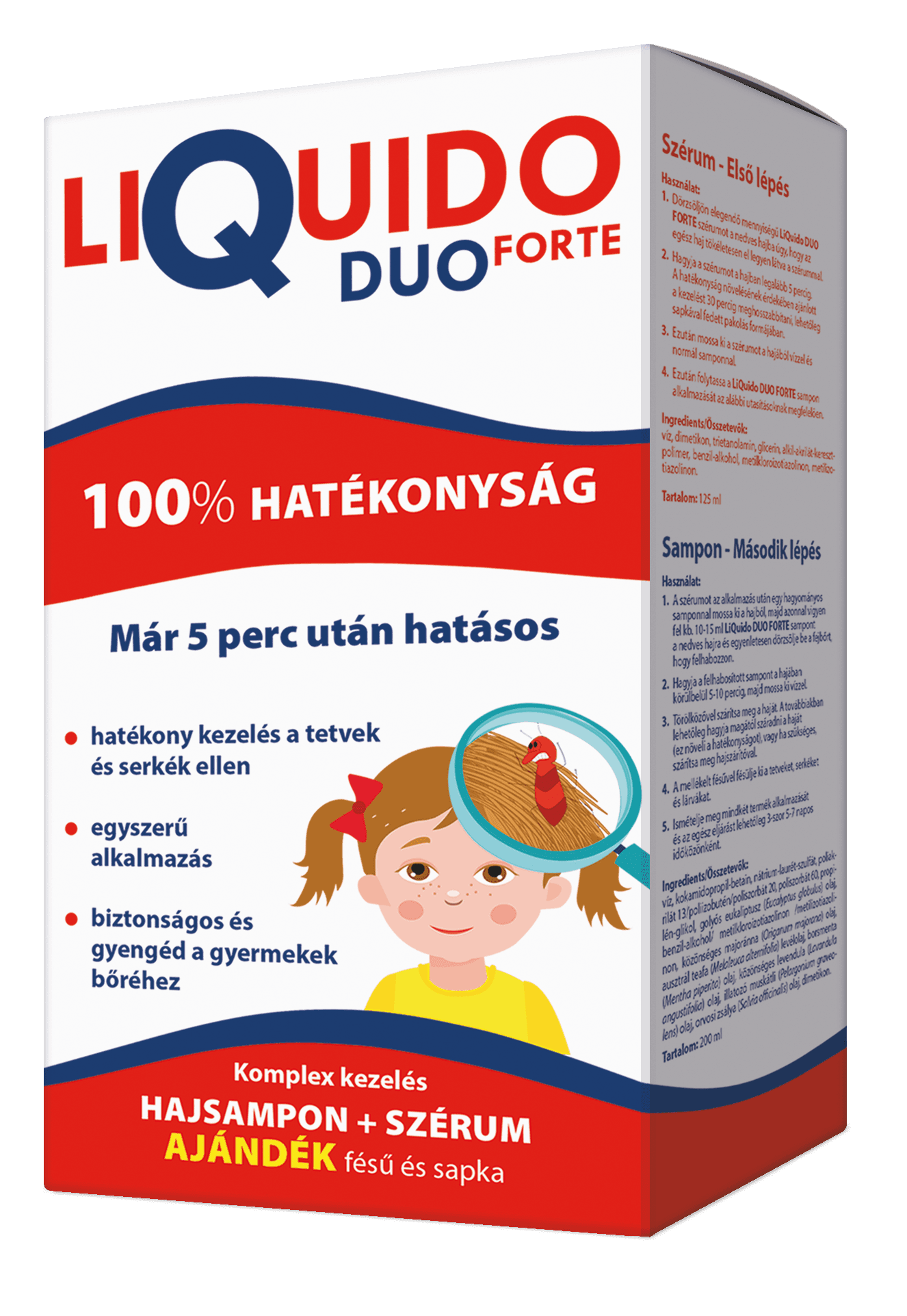 Liquido DuoForte prostriedok na vyžíhanie + sérum 200+125ml 325 ml