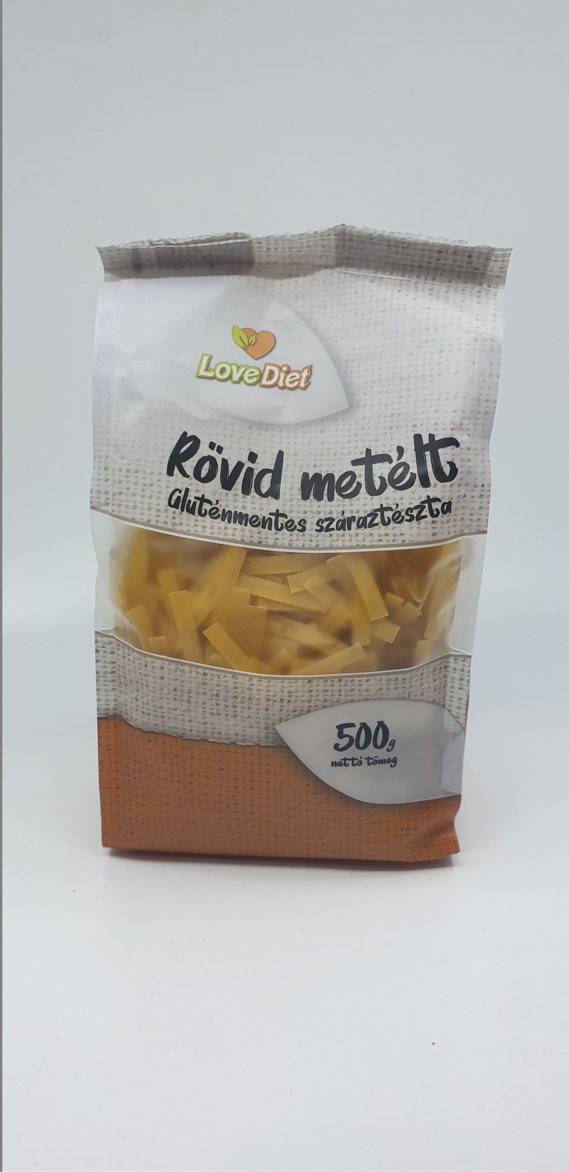 Love Diet Bezlepkové krátke rezance 500 g - 91400