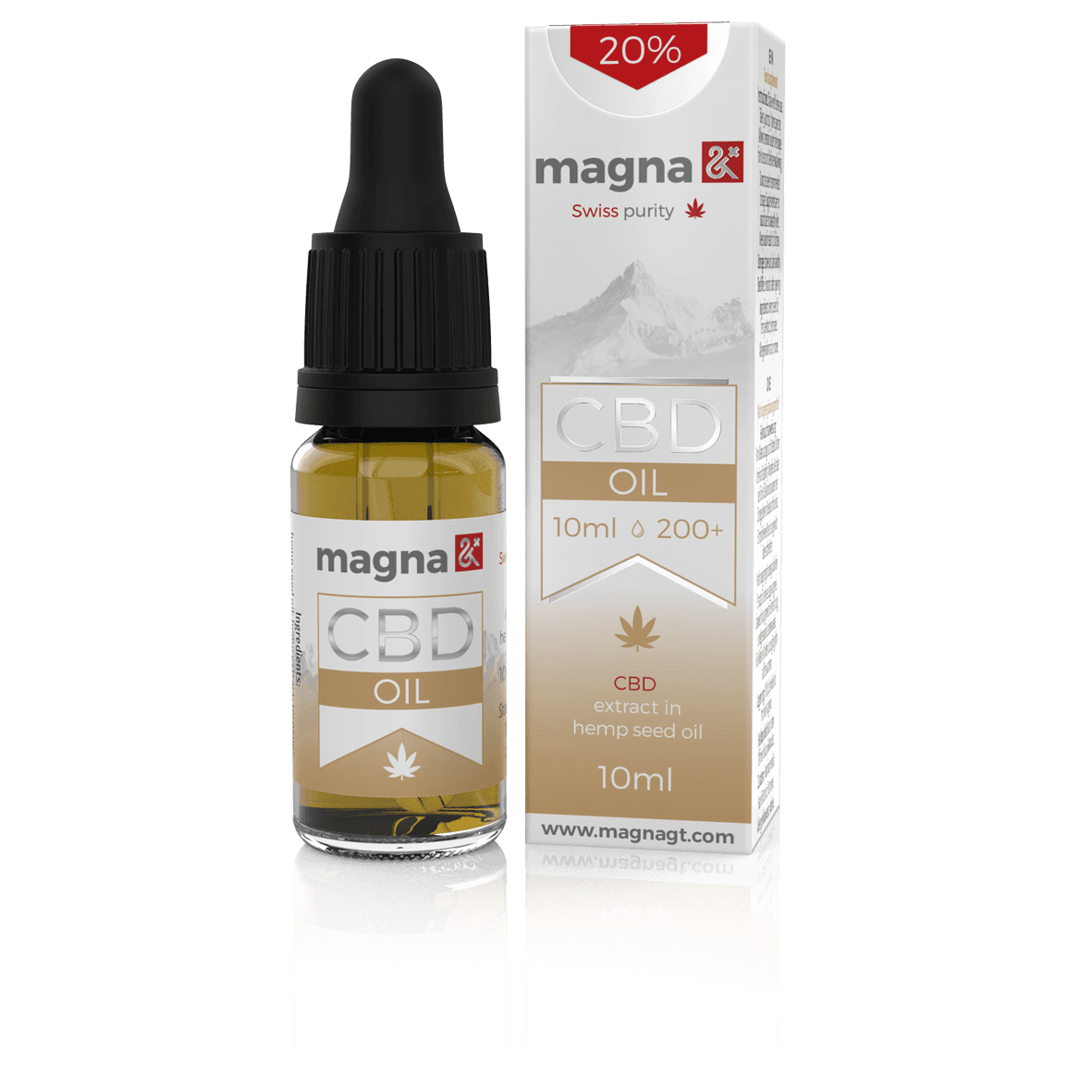 Magna G&T CBD konopný olej 10 ml - 84283