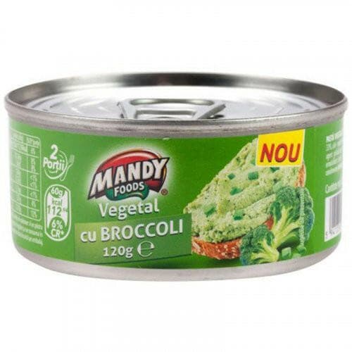 Mandy rastlinná pasta brokolica 120 g