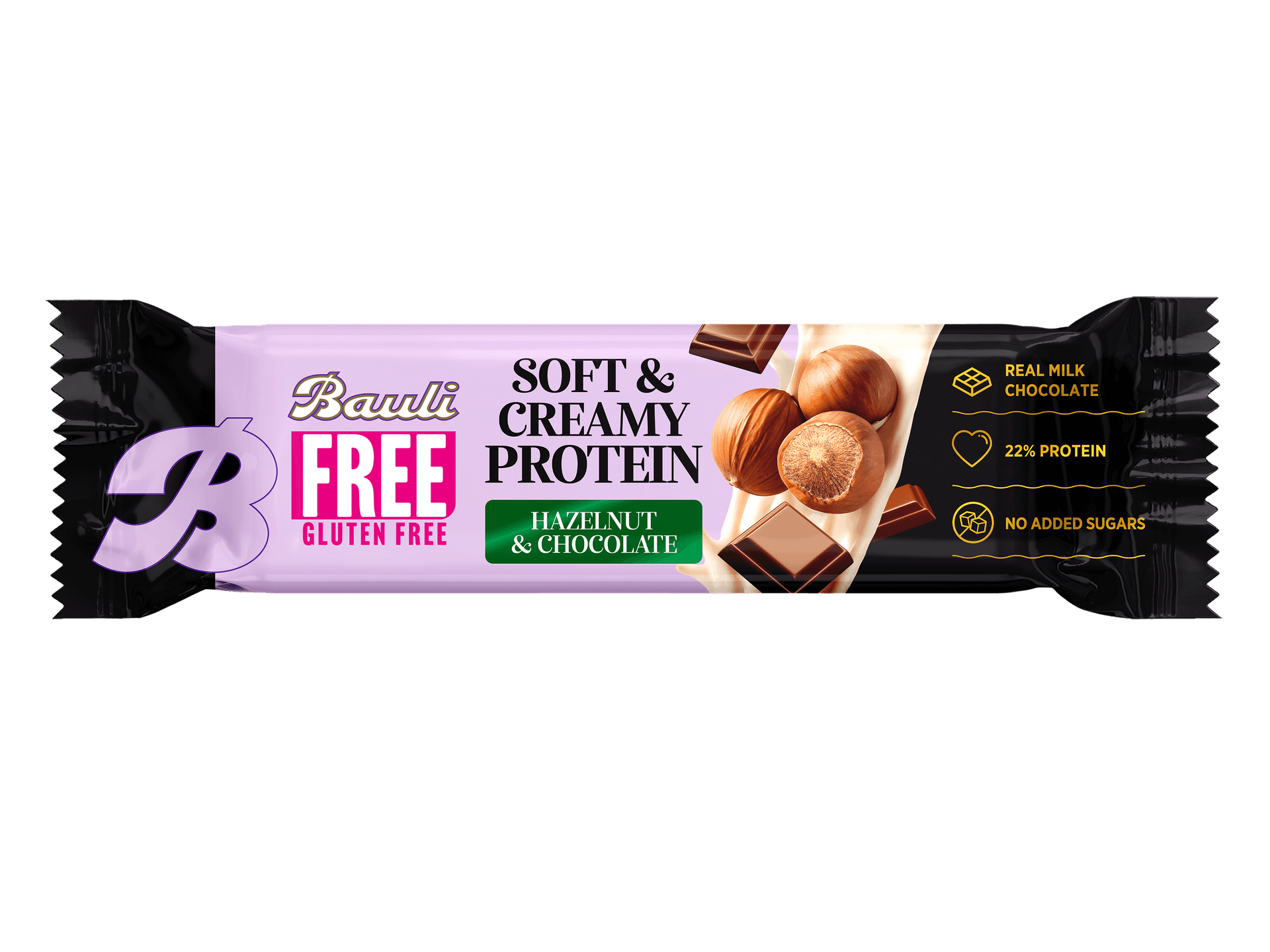 Max Sport bezlepkový soft creamy lieskovcovo-kakaový tyčinka 45 g