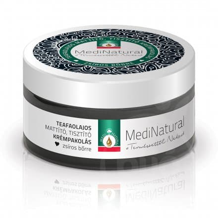 MediNatural Mattujúca čistiaca krémová maska s čajovníkom 100 ml - 57610