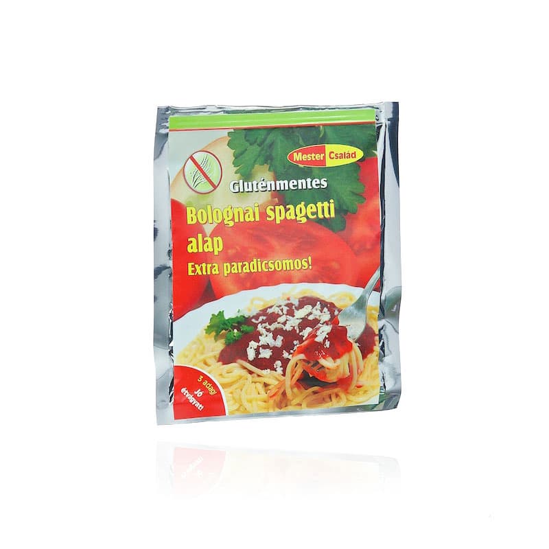 Mester Család bezlepkové bolognese spaghetti zmes 50 g