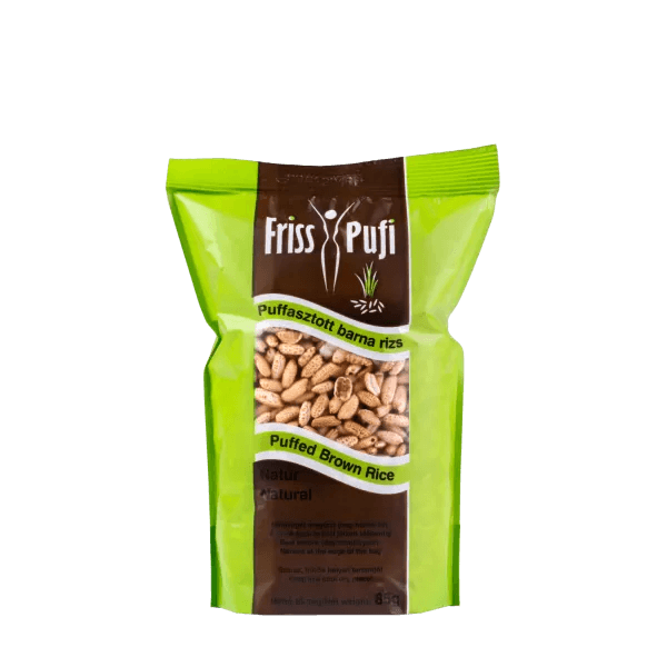 Moonrice puffovaný hnedý ryžový chlieb 85 g