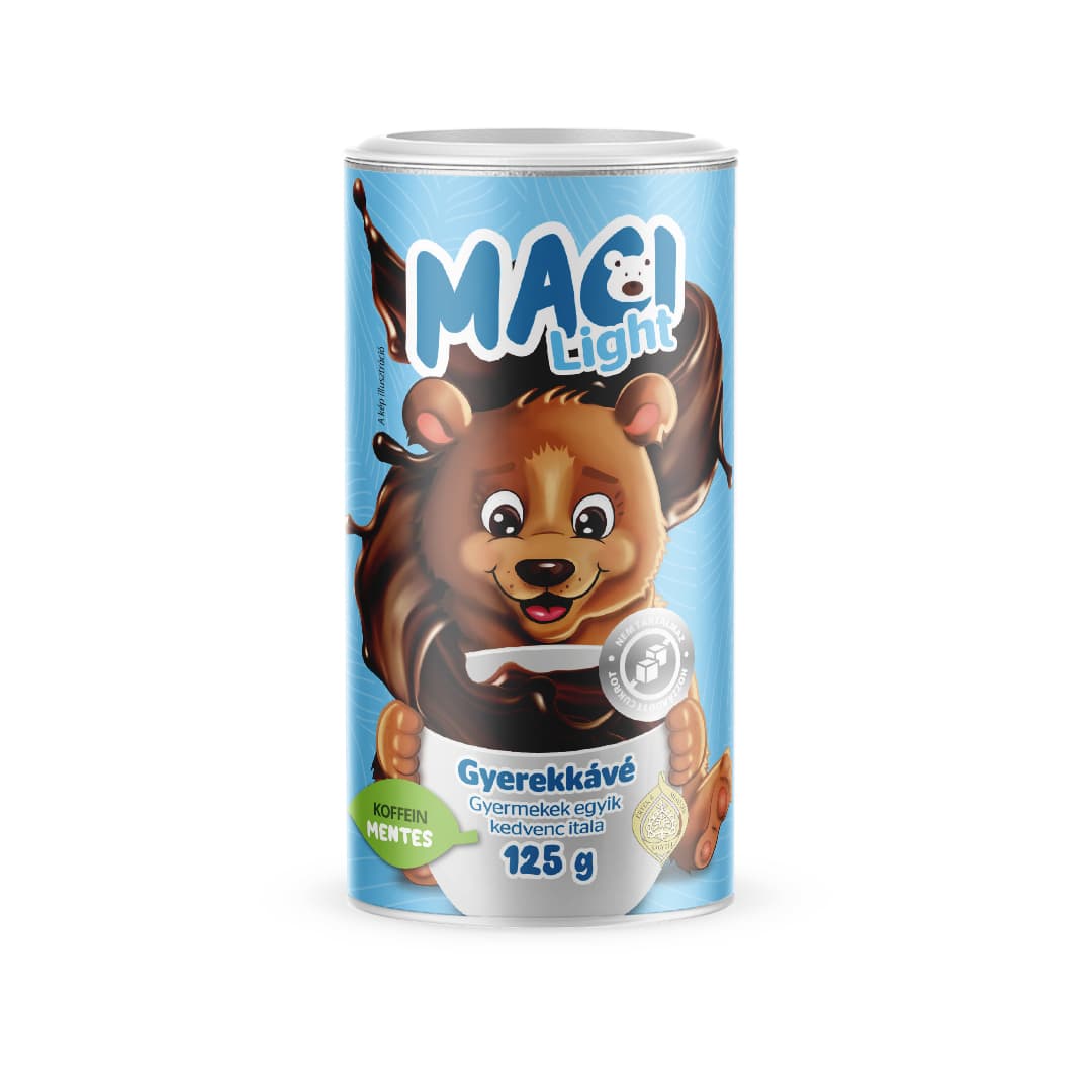 Multi Cikória medvedík káva light 125 g