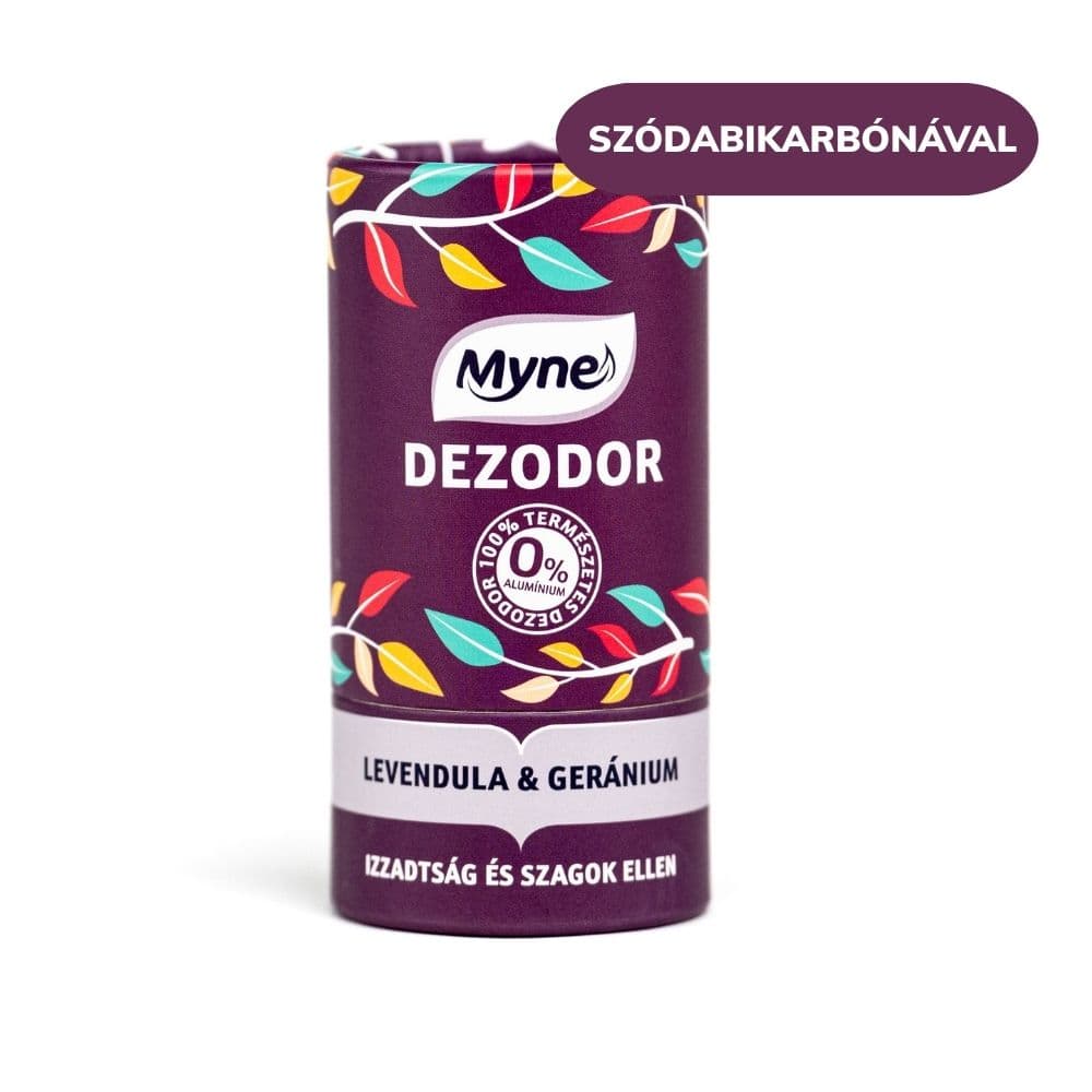 Myne deodorant sóda v teple levandule & geránium 50 g