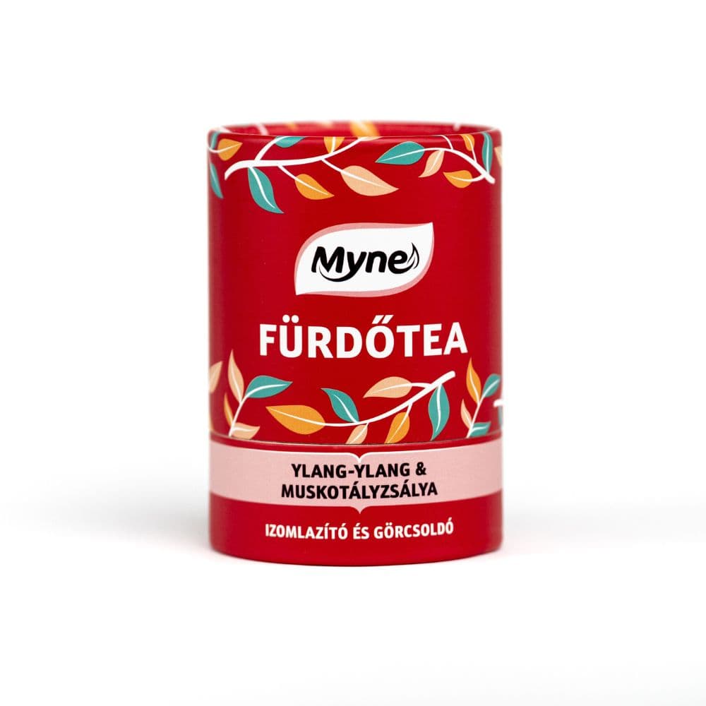 Myne kúpeľný čaj epsom soľ s citrónovým balzamom - ylang-ylang & muškátová šalvia 200ml