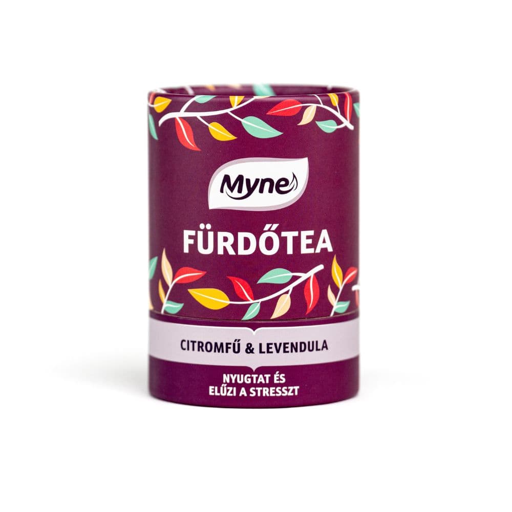 Myne kúpeľný čaj epsom soľ levanduľa citrónová tráva&levanduľa 200ml