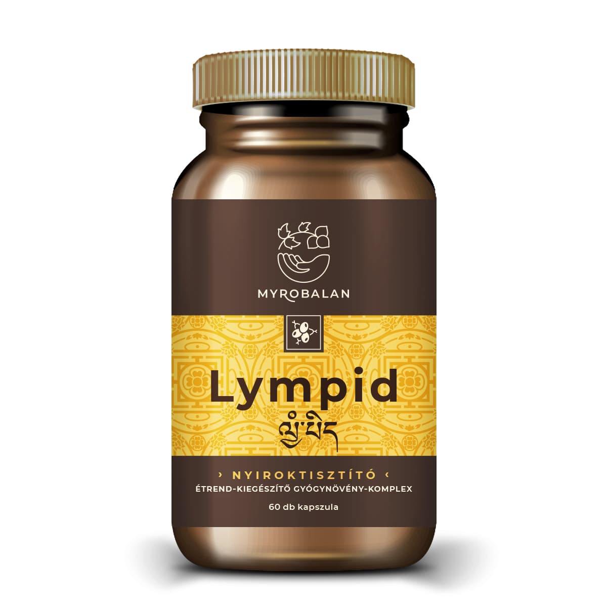 Myrobalan lymfidový lymfatický a krv očisťujúci komplex vegánskych kapsúl 60 ks