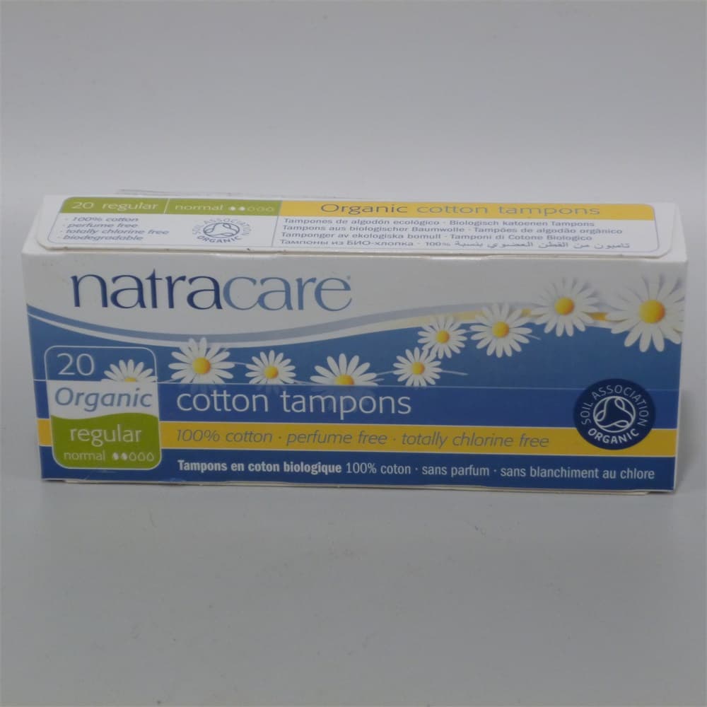 Natracare bio tampóny normálne 20 ks