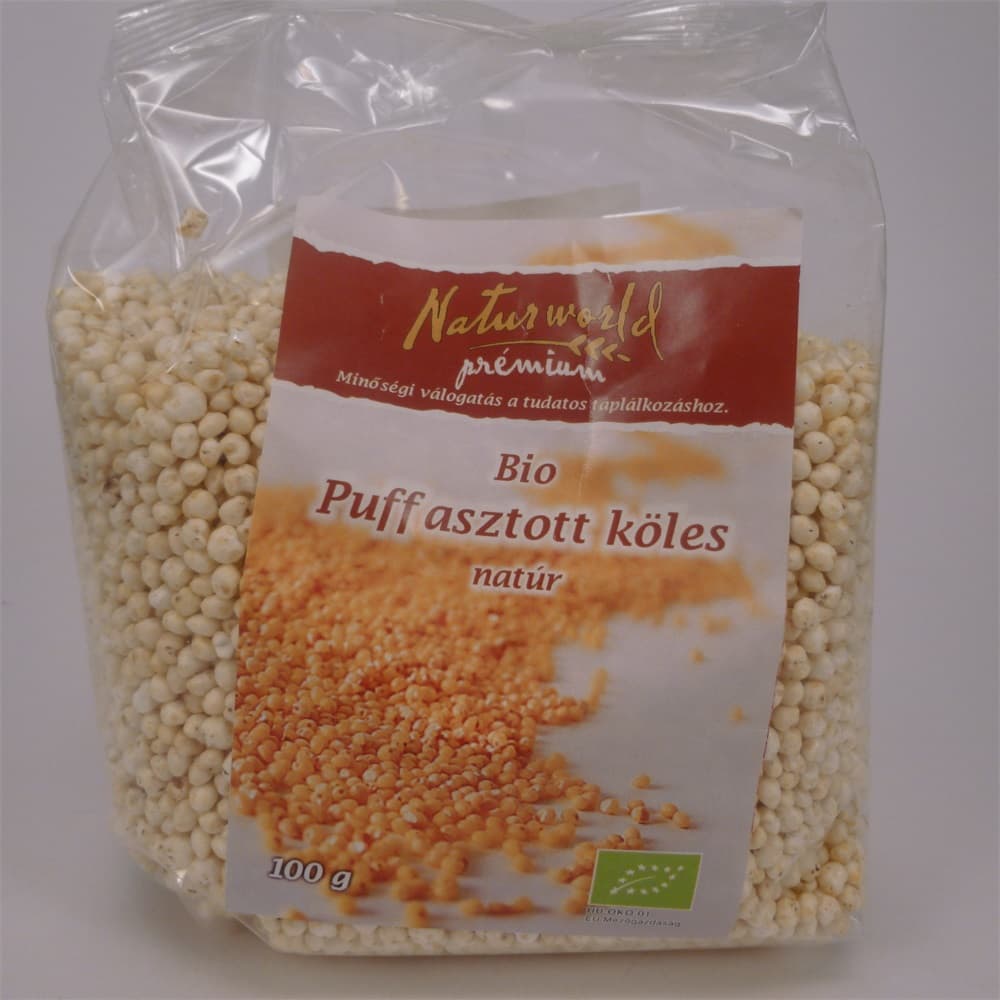 Naturgold bio chrumkavý proso guličky prírodné 100 g