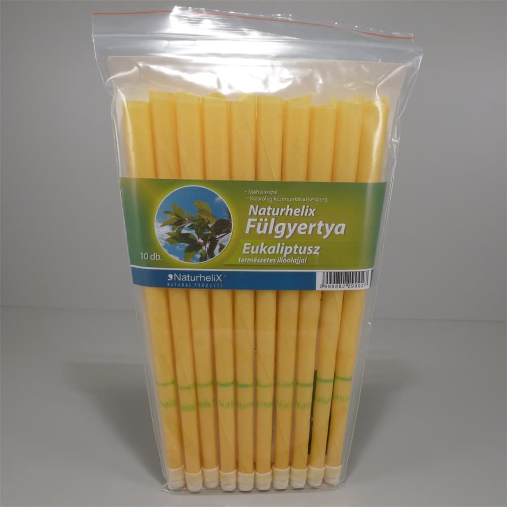 Naturhelix ušné sviečky - eukalyptus 10 ks