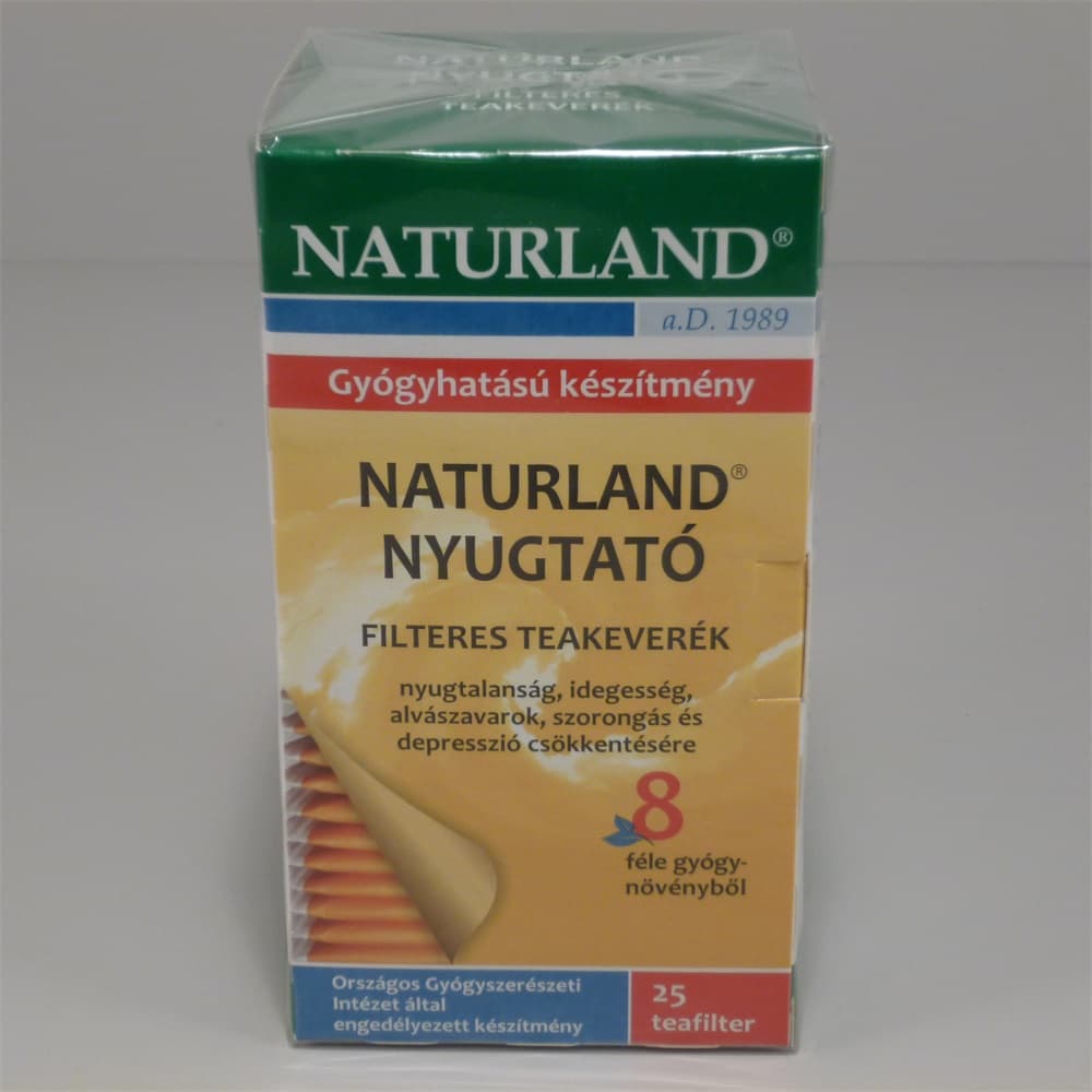 Naturland upokojujúci čaj vo vrecúškach 25x1,5g - 19147