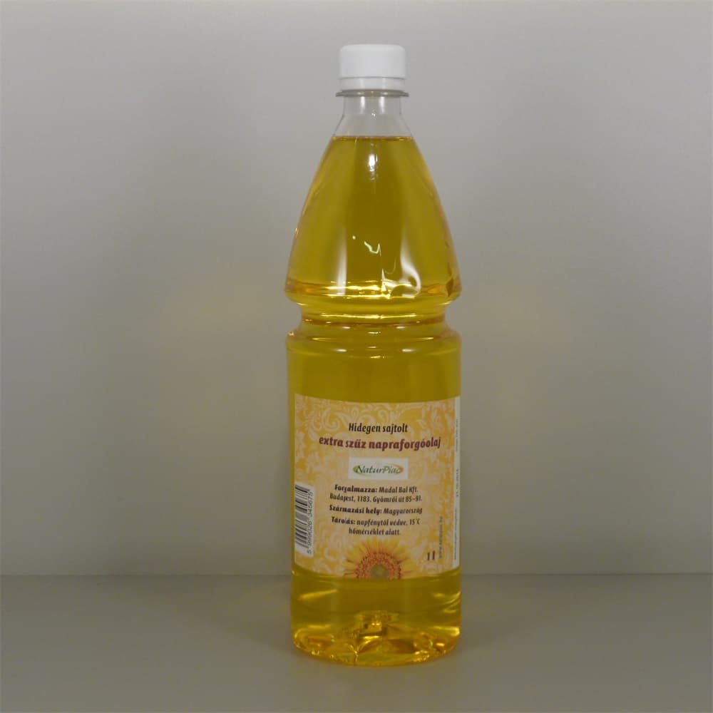 Naturpiac za studena lisovaný slnečnicový olej extra panenský 1000 ml