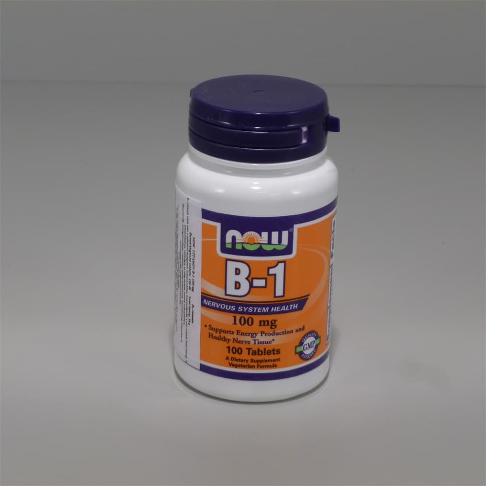 NOW Foods Vitamín B-1 10 g - 38179