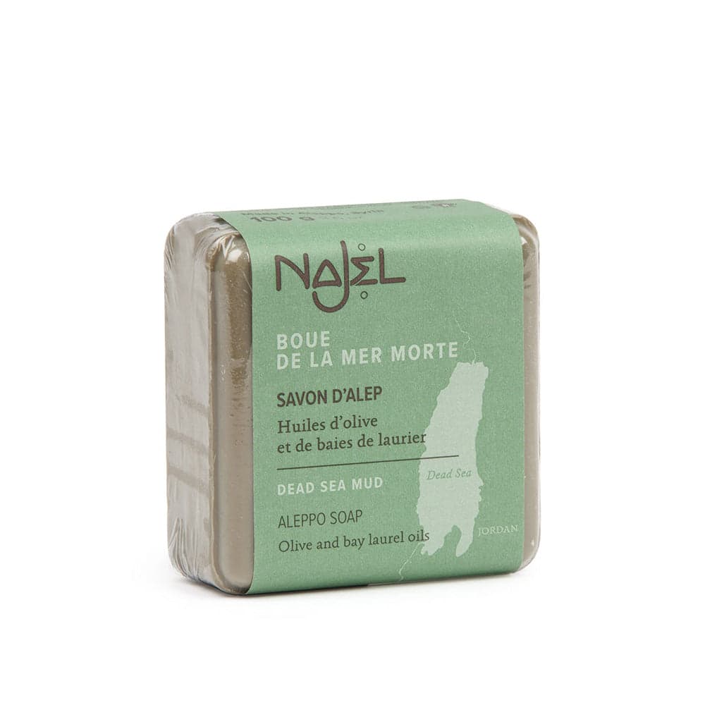 Najel Minerálne mydlo Aleppo s bahnom z Mŕtveho mora 100 g - 96506