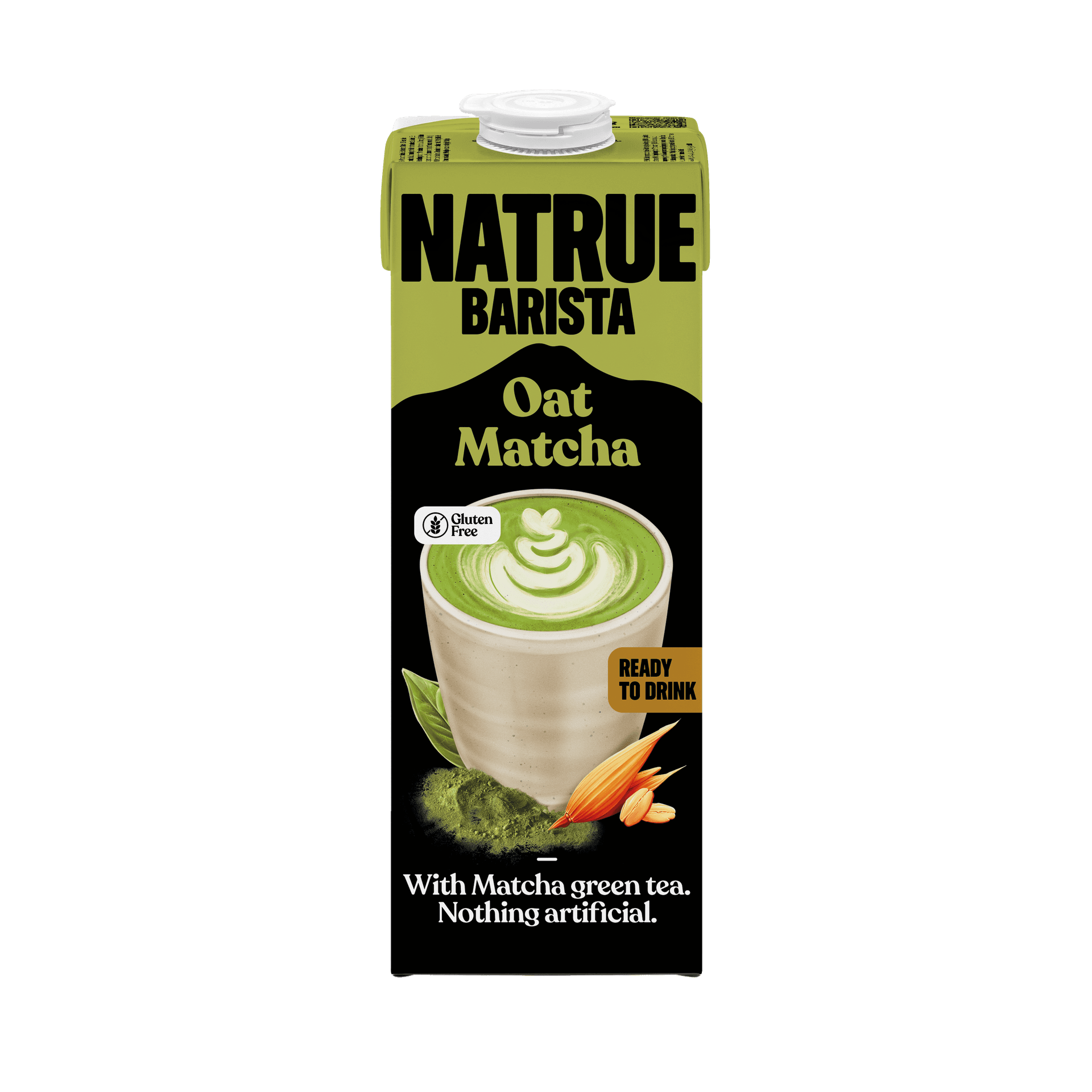 Natrue barista ovsené nápoje matcha latte 1000 ml
