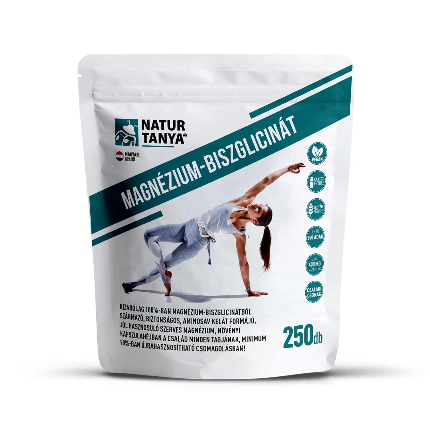Natur Tanya magnánium-biszglicinát veľké balenie 250 ks