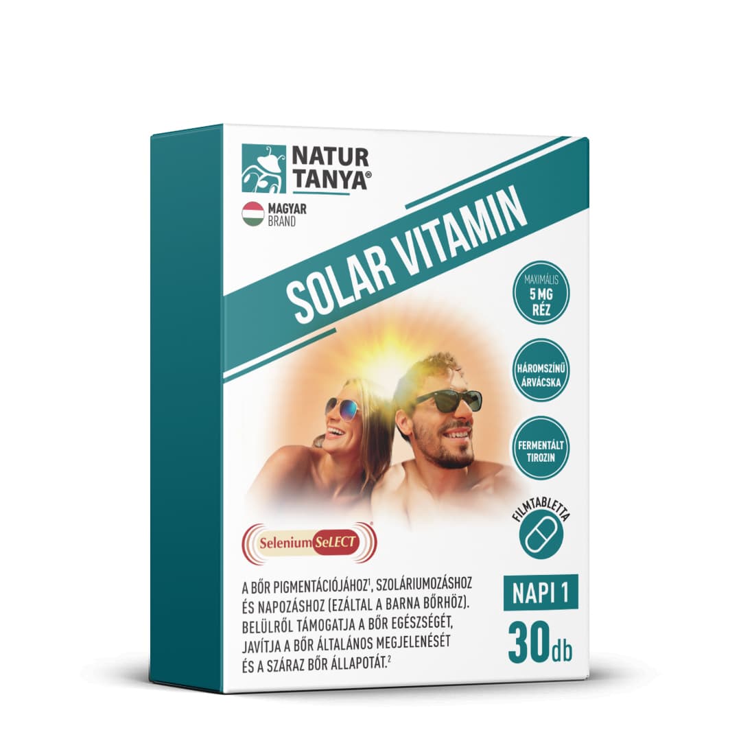Natur Tanya solar vitamin tablety 30 ks