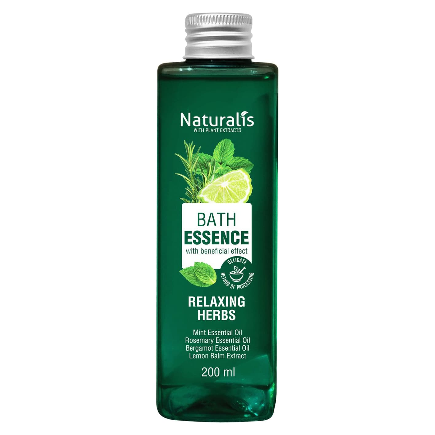 Naturalis kúpeľová esencia s bylinkovým extraktom 200 ml
