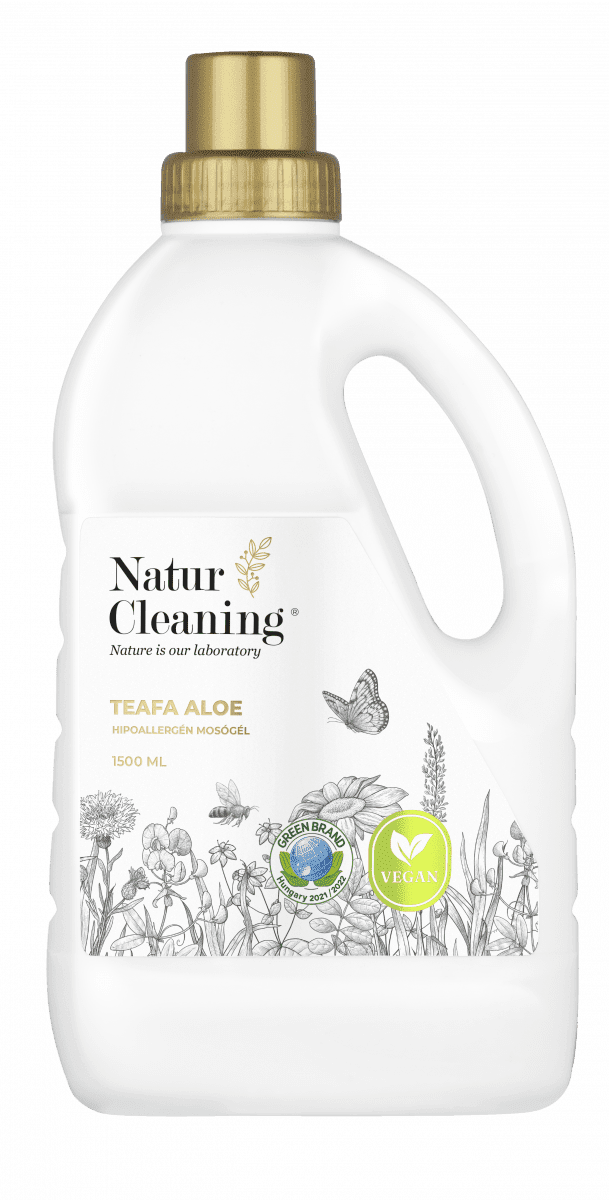 Naturcleaning čajovníkový aloe hypoalergénny prací gél 1500 ml