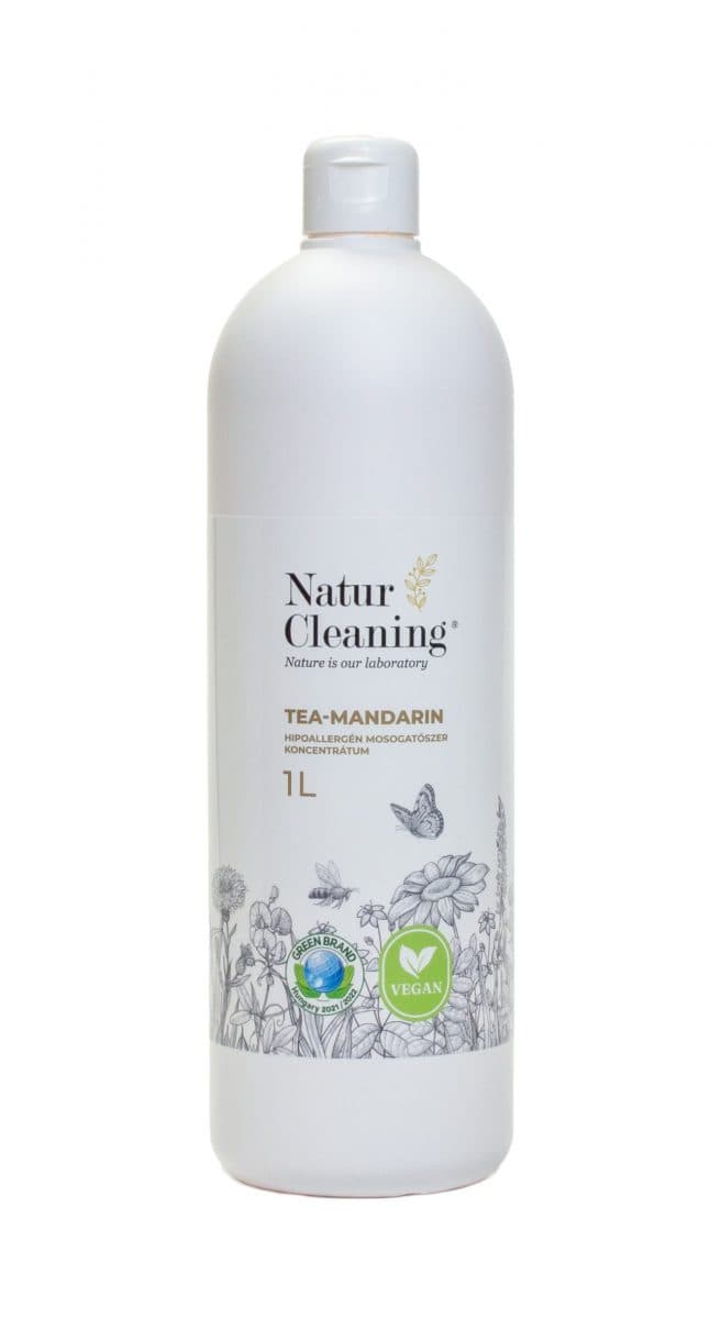 Naturcleaning čaj a mandarínová vôňa umývací prostriedok 1000 ml