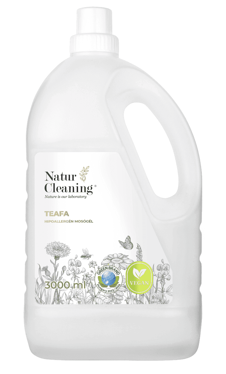 Naturcleaning tea tree aloe hypoalergén prací gél 3000 ml