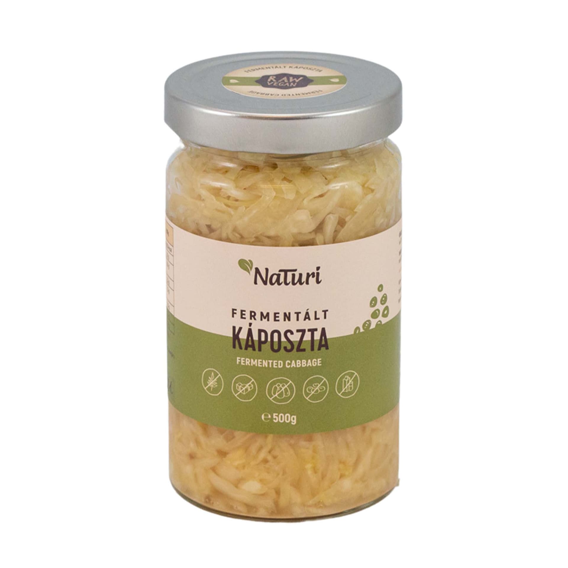 Naturi fermentovaná kapusta veľká 500 g