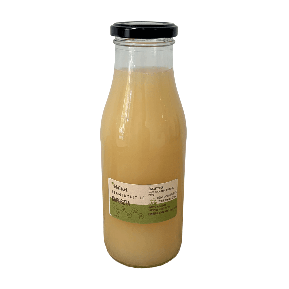 Naturi fermentovaná zeleninová šťava - kapusta 500 ml