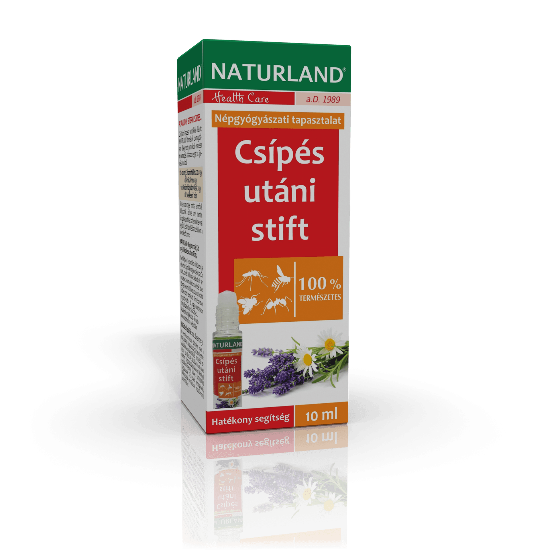 Naturland tyčinka po uštipnutí hmyzom 10 ml
