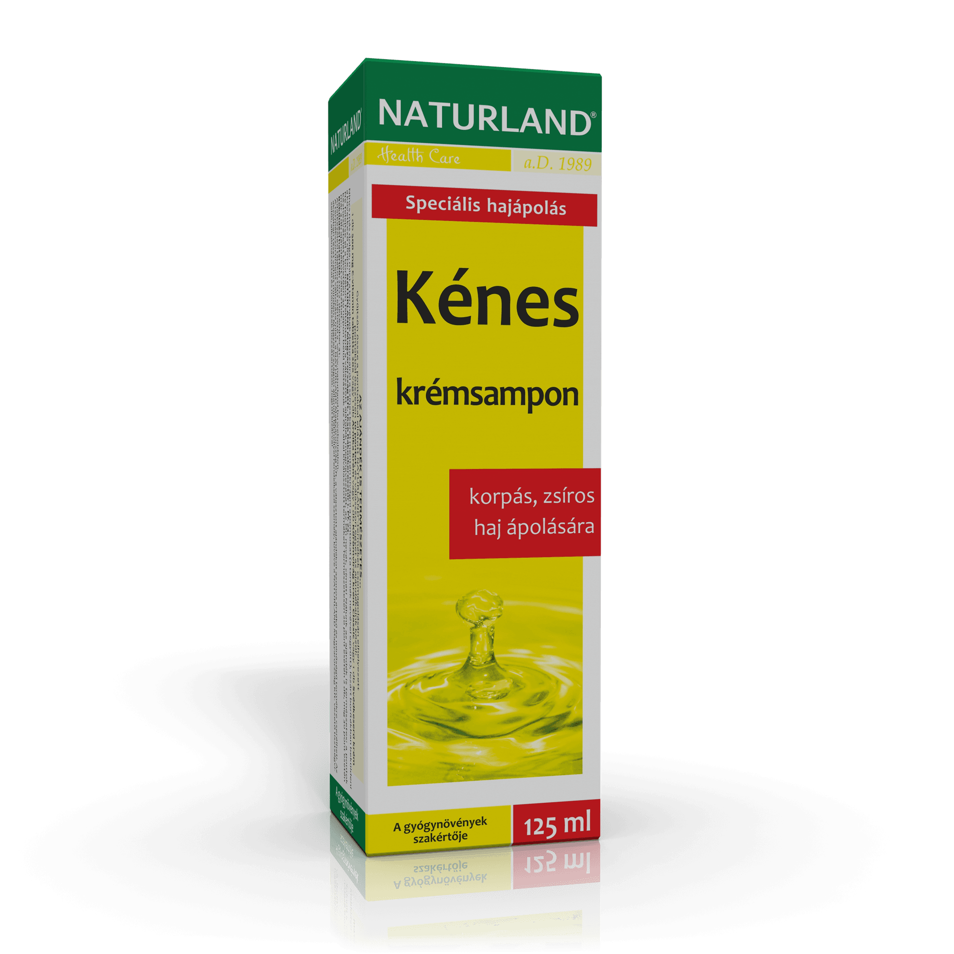 Naturland Krémový šampón s aktívnou sírou pre krásne vlasy 125 ml - 26046