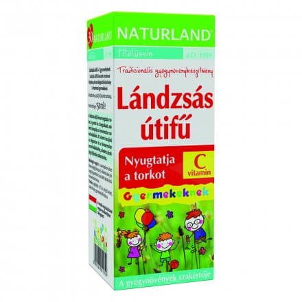 Naturland plantain + vitamín C detský sirup 150 ml