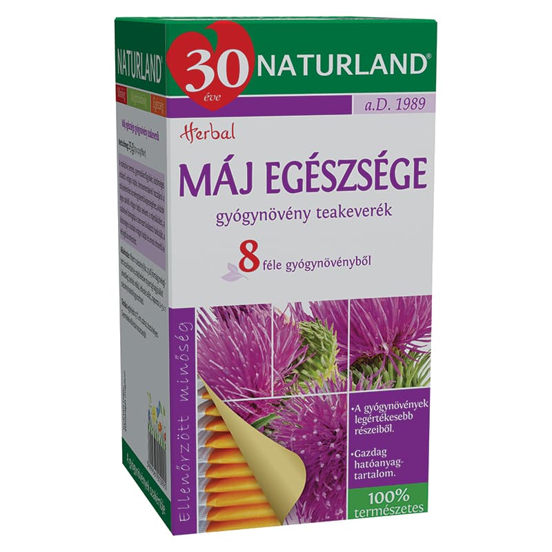 Naturland bylinný čaj na podporu pečene 25 g - 58200