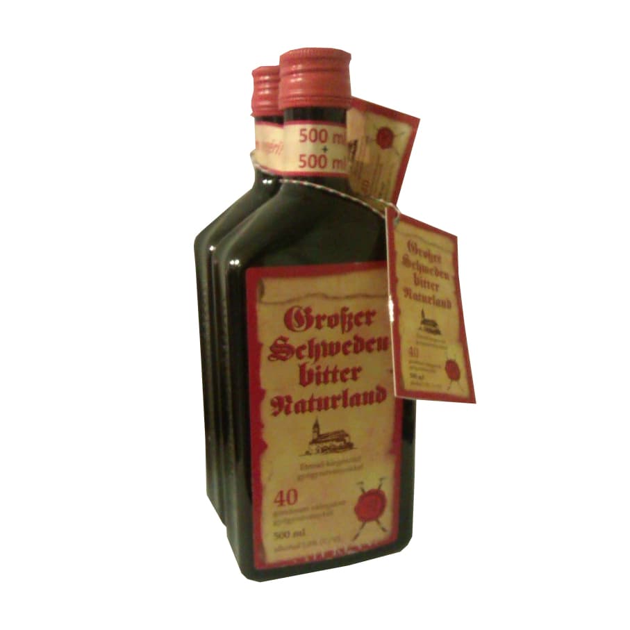 Naturland Švédske kvapky so 40 bylinami 1000 ml - 28751