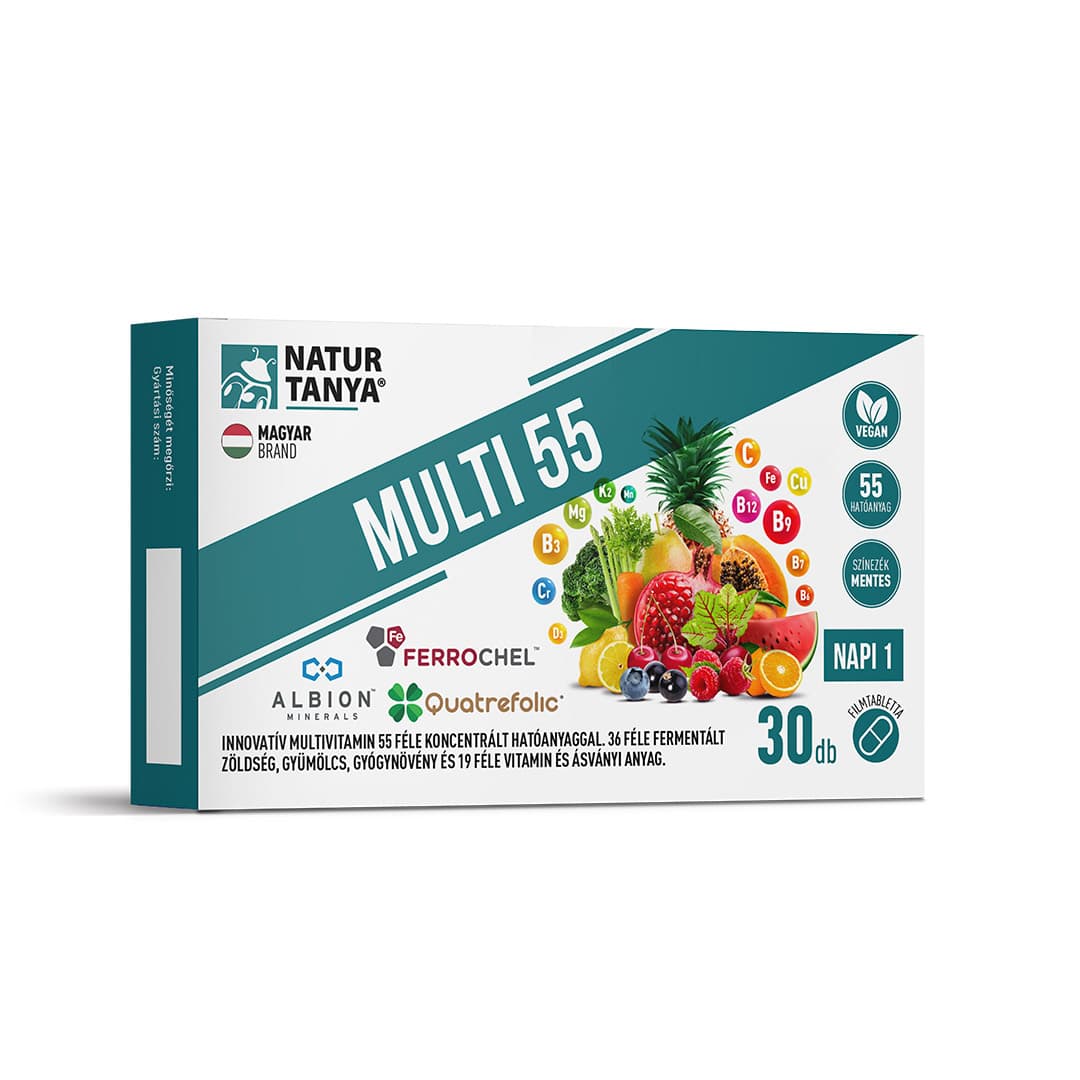 Natur Tanya multi 55 fermentovaný multivitamín tablety 30 ks