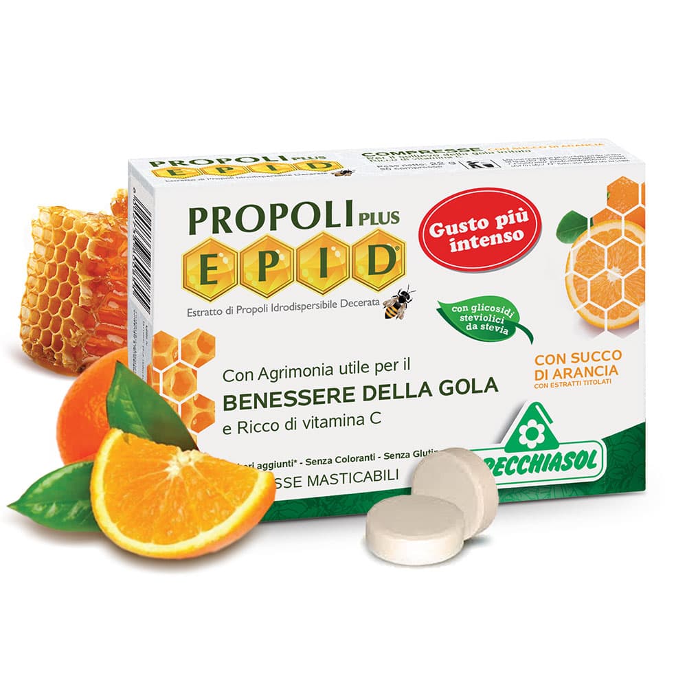 Natur Tanya specchiasol epid propolis pastilky s príchuťou pomaranča 20 ks