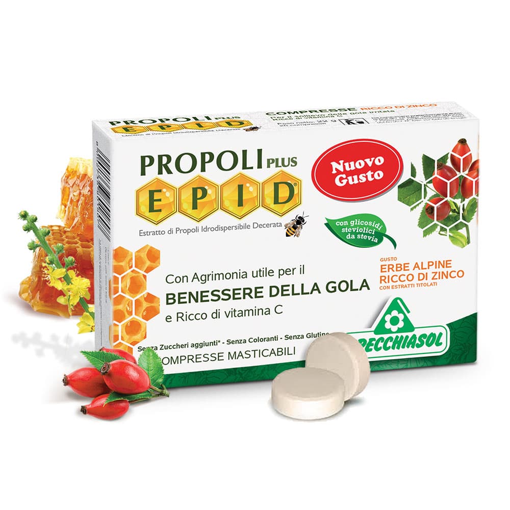 Natur Tanya specchiasol epid propolisové pastilky obohatené zinkom 20 ks