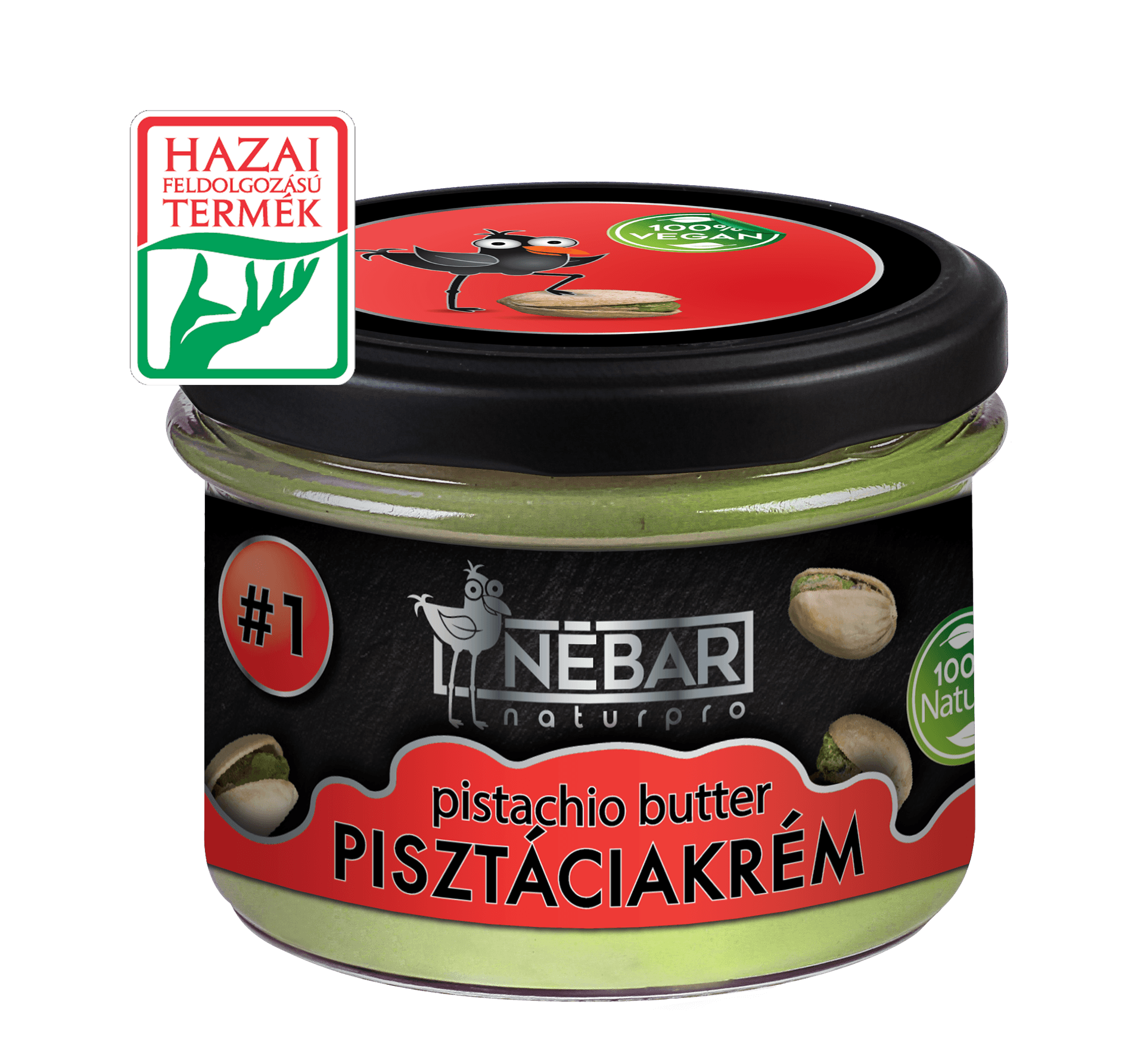 Nébar Naturpro pistáciová pasta 100% 180 g