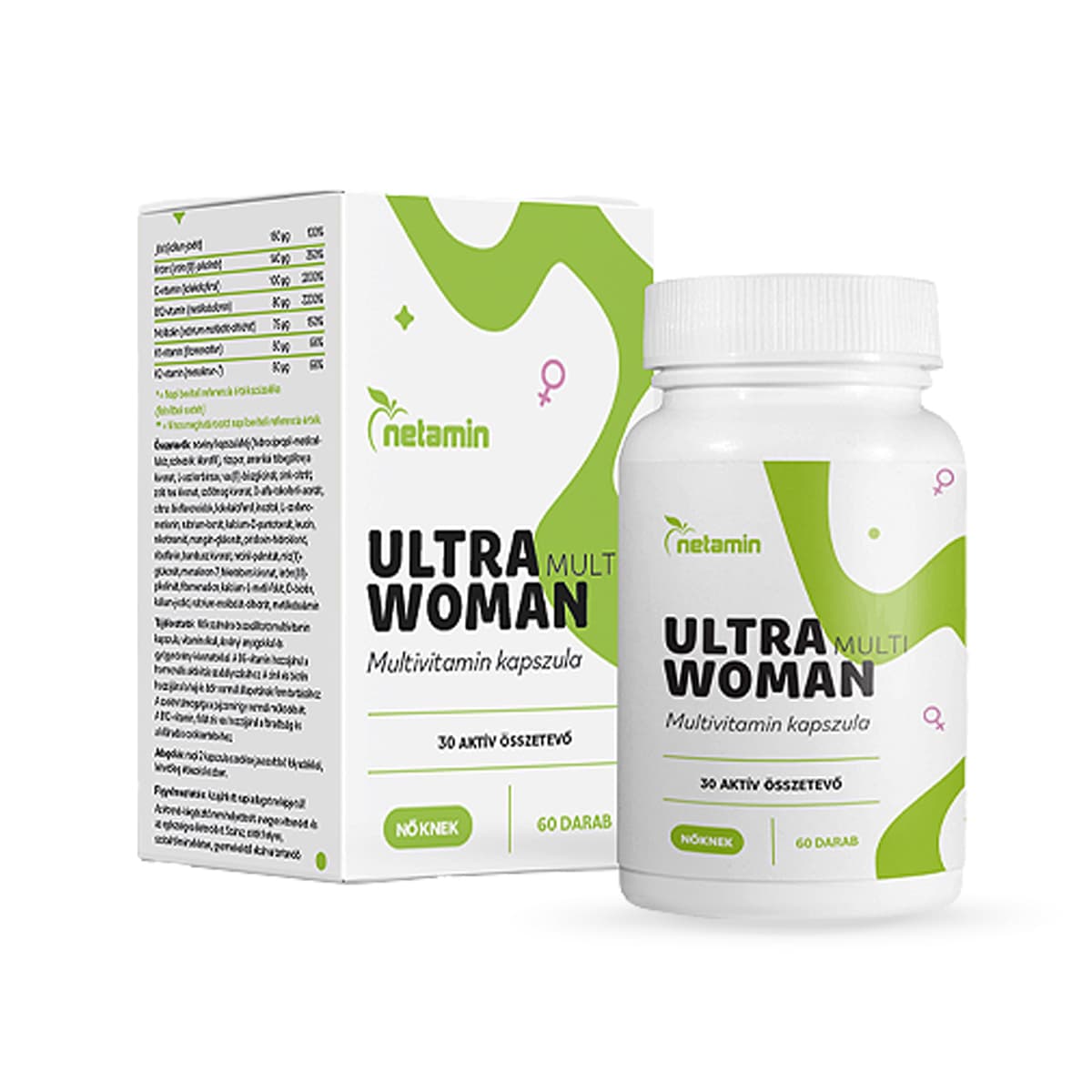 Netamin Ultra Multi Woman multivitamínová kapsula 60 ks