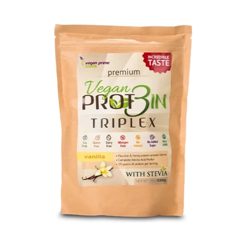 Netamin vegán proteínový prášok s vanilkovou príchuťou 550 g