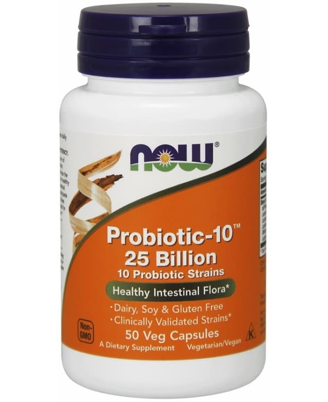 NOW Foods Probiotic-10™ 25 Billion – 50 kapsúl