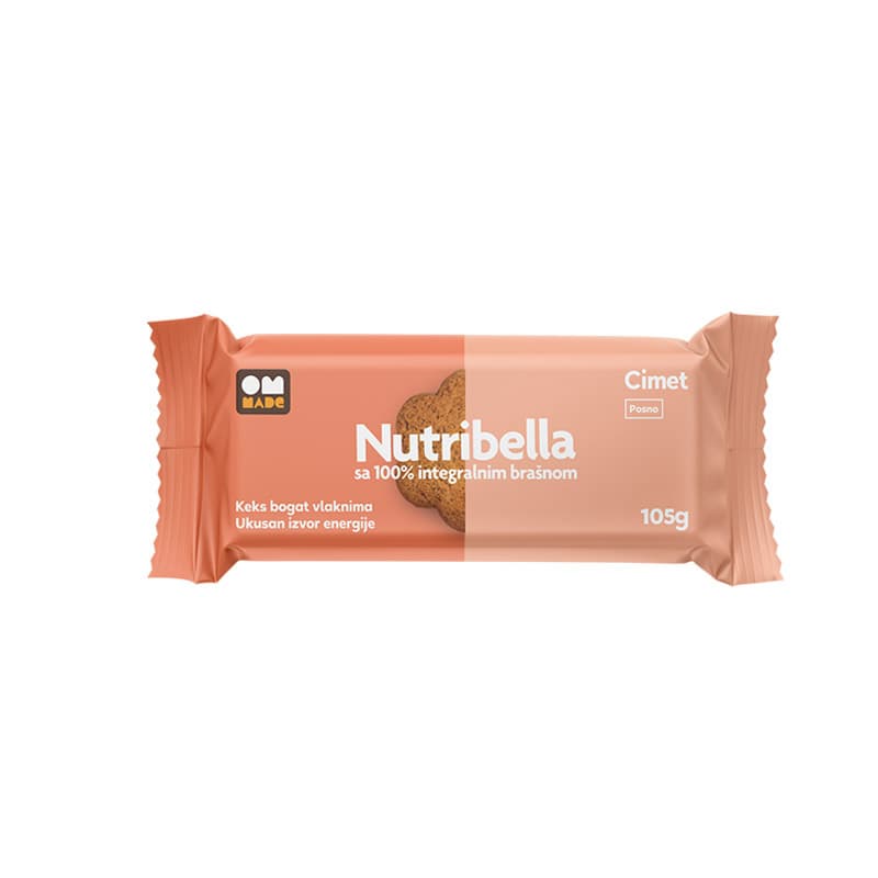 Nutribella škoricové sušienky s fruktózou 105 g