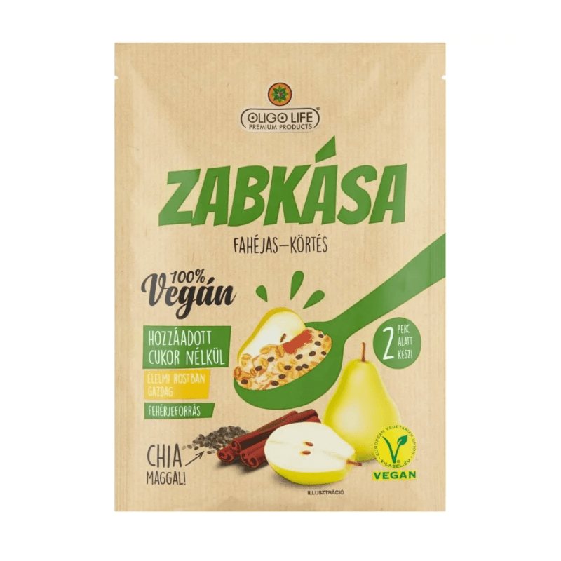Oligo Life Ovsená Kaša Hruška & Škorica 65 g