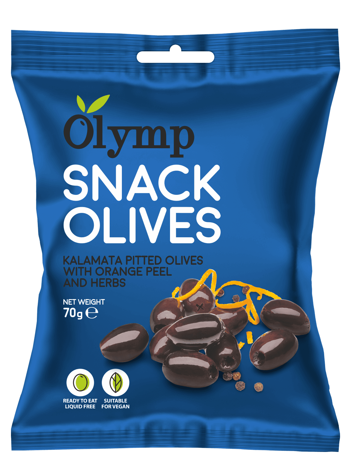 Olymp snack ochutené kalamata olivy