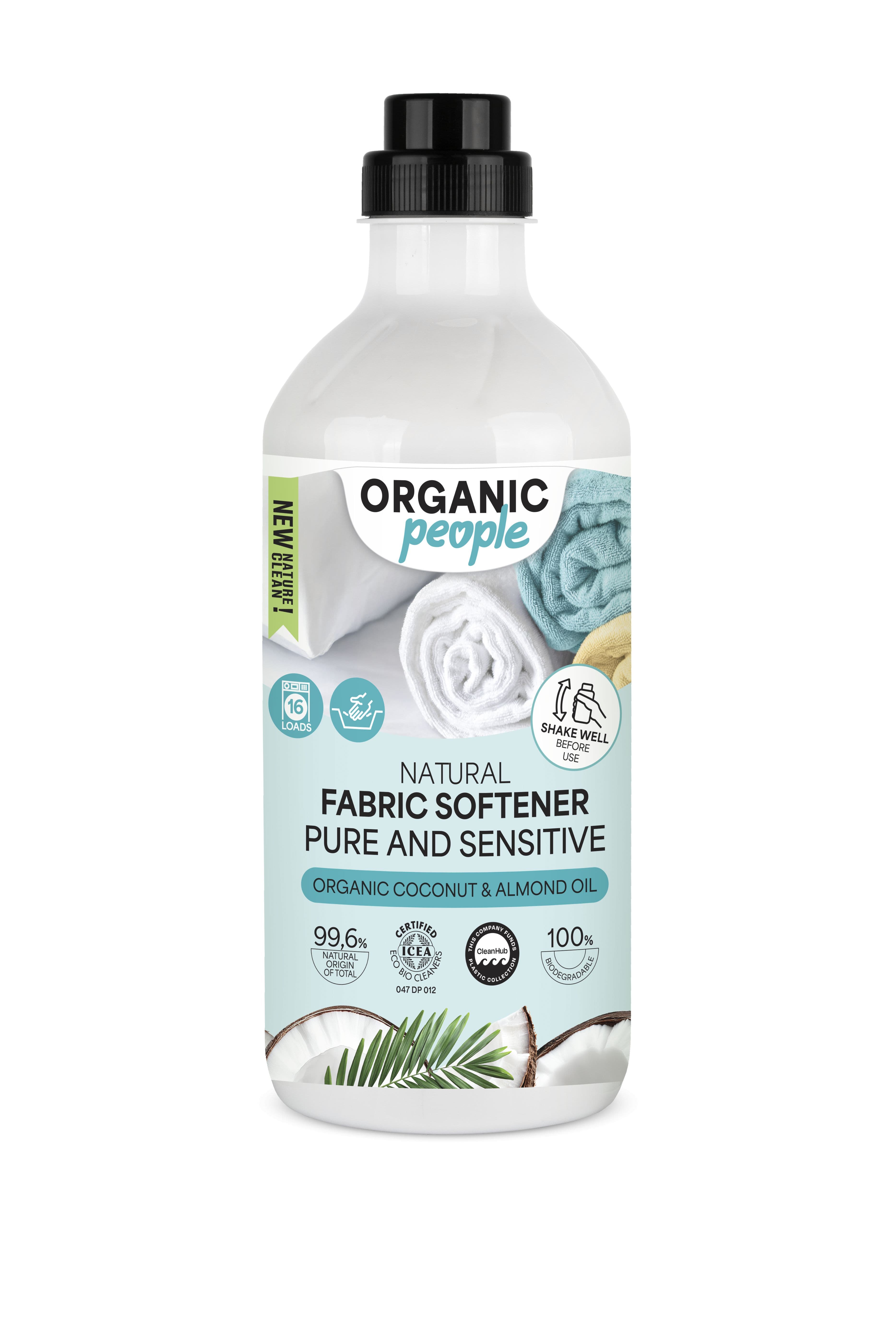 Organic People Kokosová & Mandľová Eco Avivaž pre jemnú bielizeň 1 l - 92642