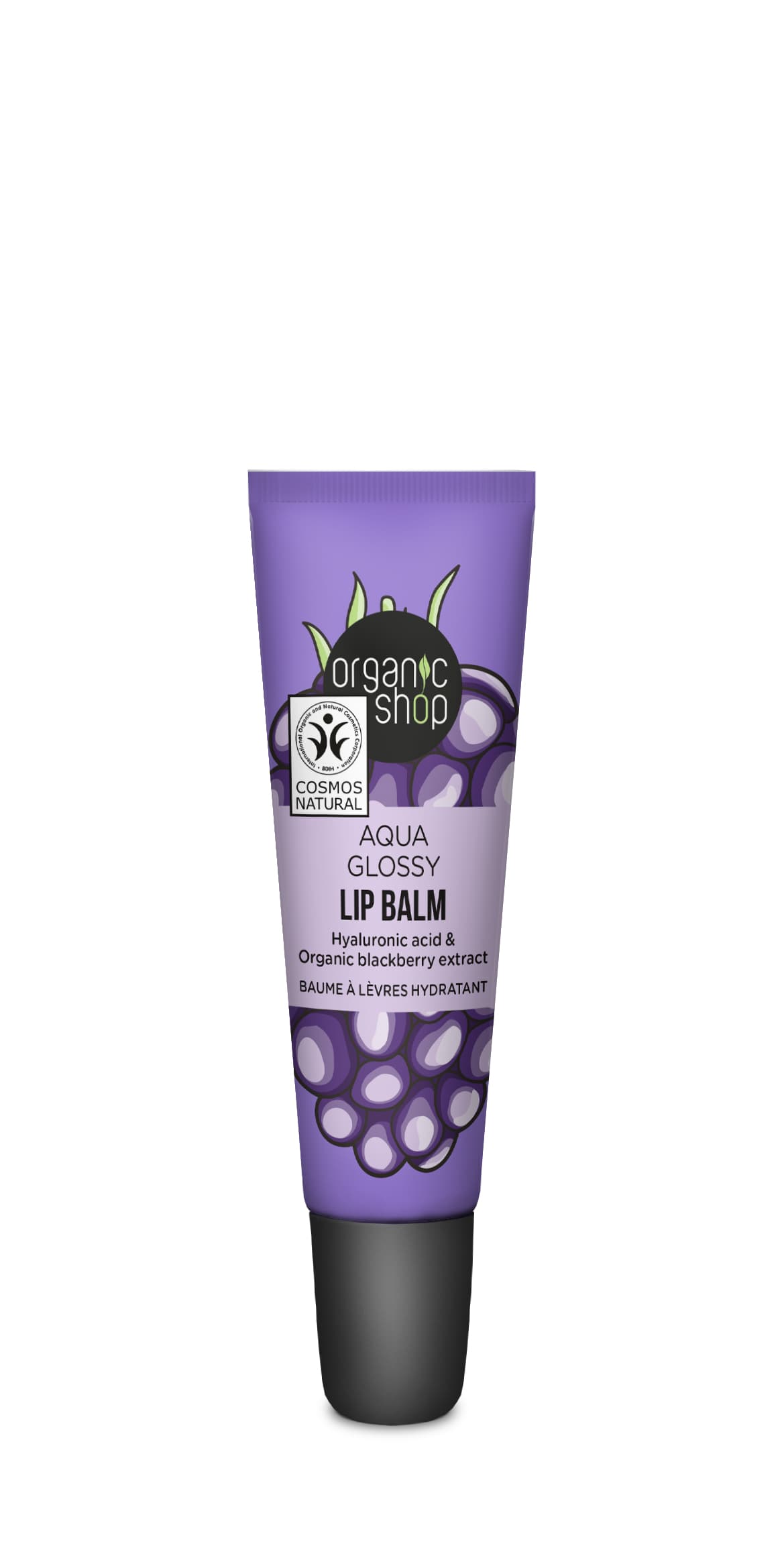 Organic Shop Aqua Glossy hydratačný balzam na pery 10 ml - 93957
