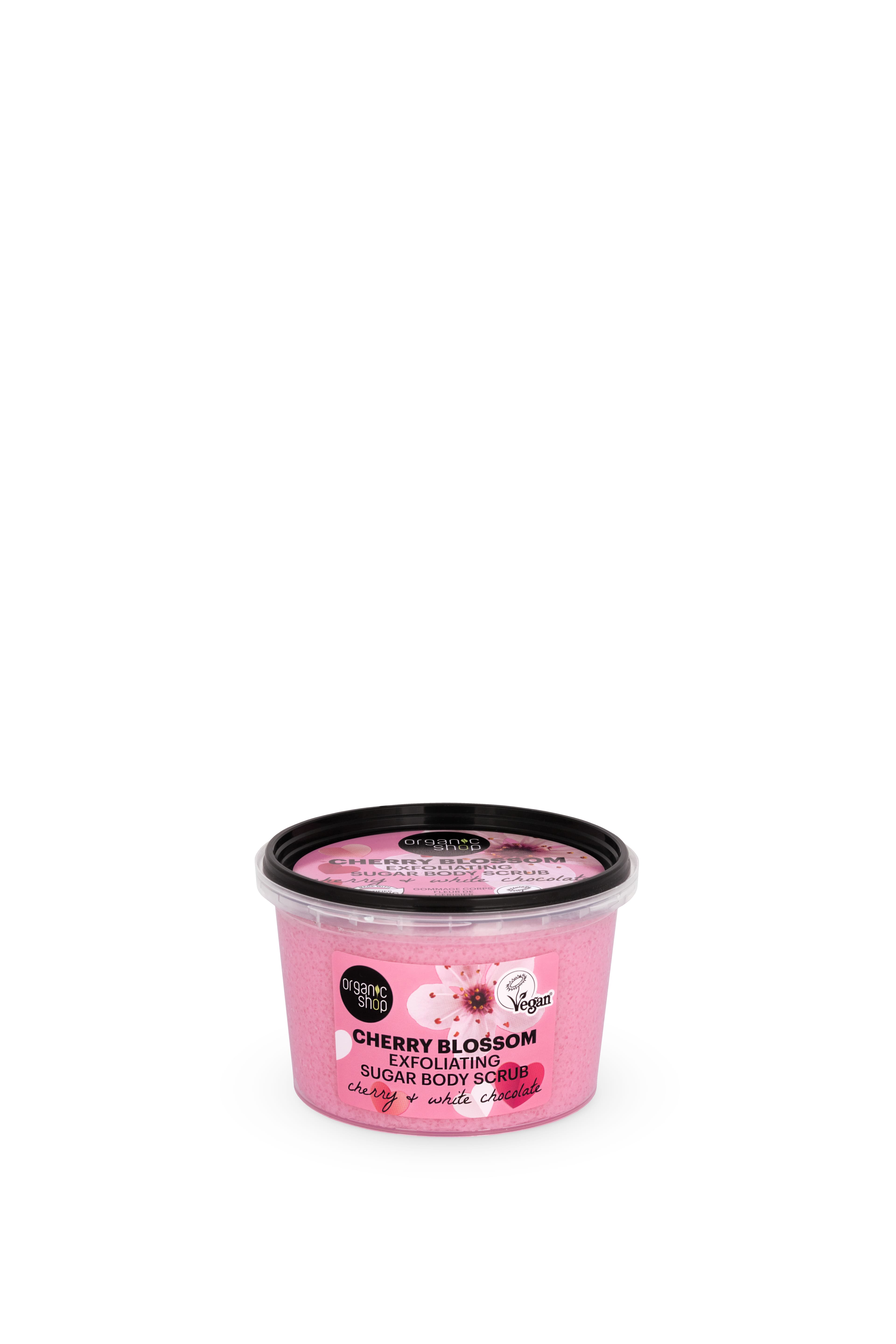 Organic Shop Cukrový peeling s vôňou čerešňového kvetu 250 ml - 96014