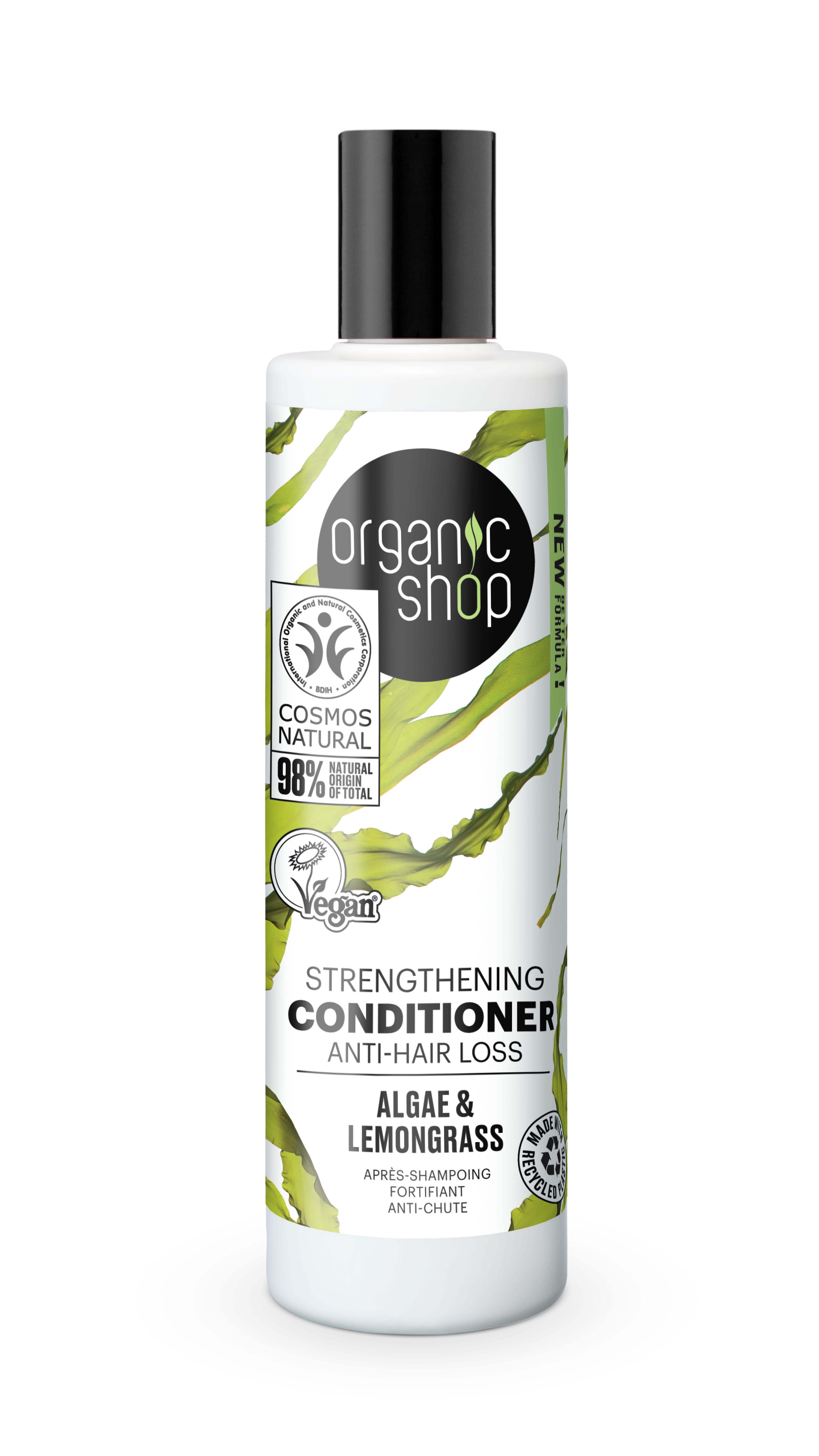 Organic Shop Posilňujúci kondicionér s riasami a citrónovou trávou 280 ml - 90477